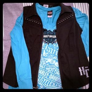 Turquoise HD Long Sleeve Shirt